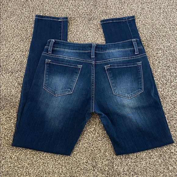 KanCan Dark Blue Skinny Jeans - Picture 2 of 7